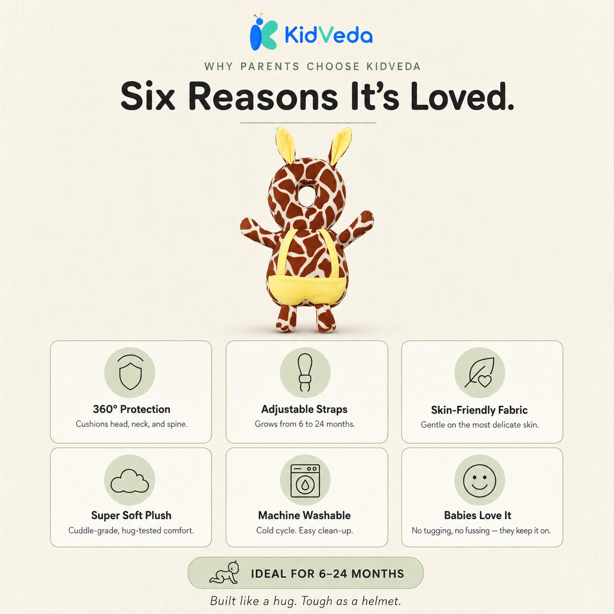 KidVeda™ Toddler ProtectorBuddy | Best Seller